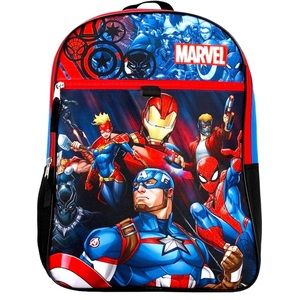 Marvel multiple character kids backpack NWT
